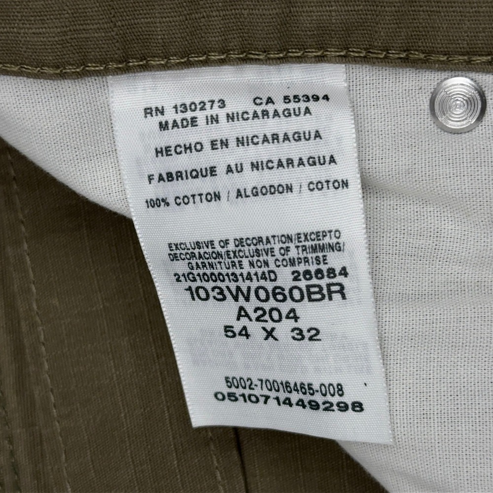 Wrangler Riggs Workwear Ranger Pant 54x32 Relaxed Cargo Ripstop Double Front - Picture 6 of 11